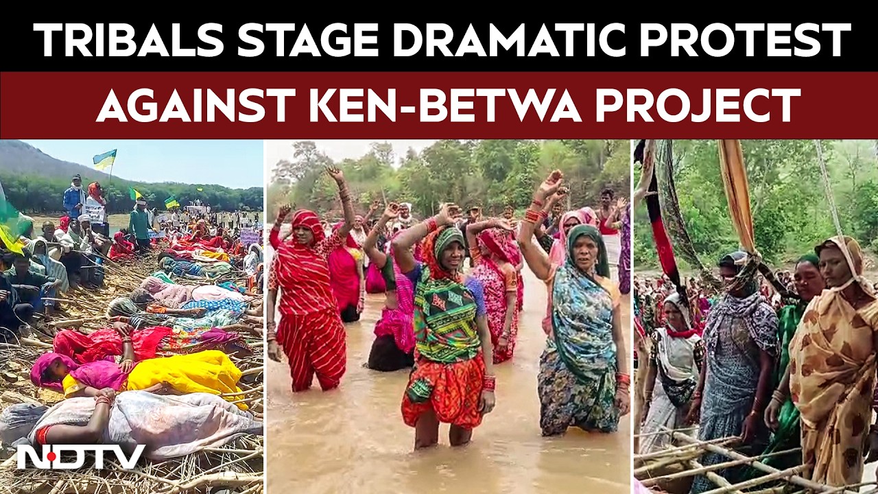 Ken-Betwa Project Row: Tribals Stage 'Chita Andolan', Jal Satyagraha Over Displacement Fears
