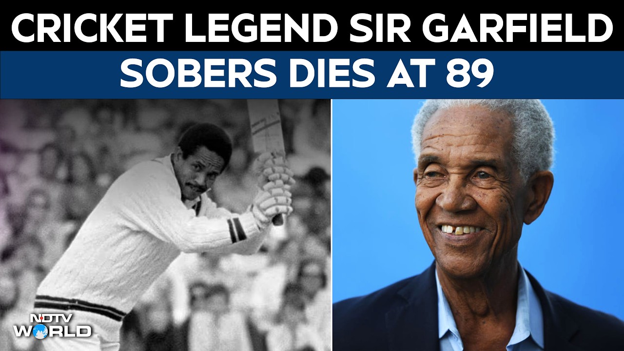 Sir Garfield Sobers News | Cricket Legend Sir Garfield Sobers Dies At 89