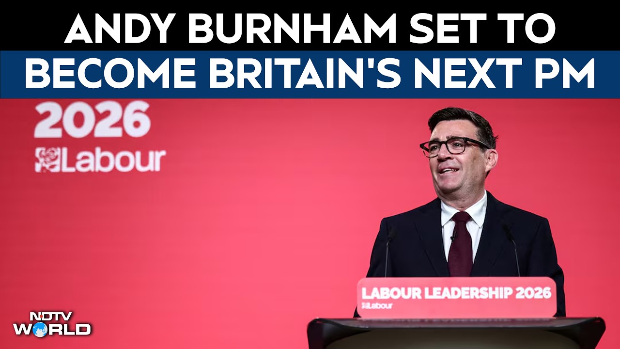 Andy Burnham News | Andy Burnham To Take Oath As Britain's Prime Minister Next Week