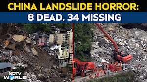 China Landslide Horror: 8 Dead, 34 Missing As Rescue Teams Race Against Time