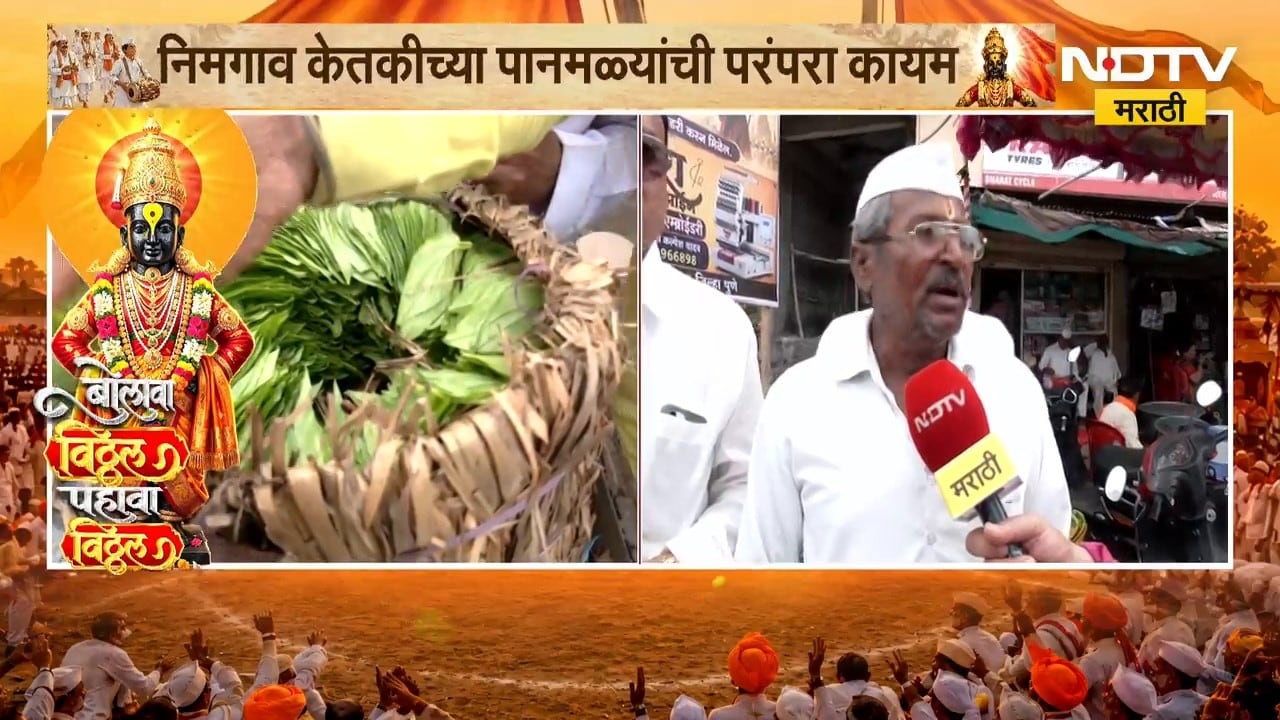 Ashadhi Wari | विड्याच्या पानासाठी प्रसिद्ध,निमगाव केतकीमधून NDTV मराठीचा आढावा
