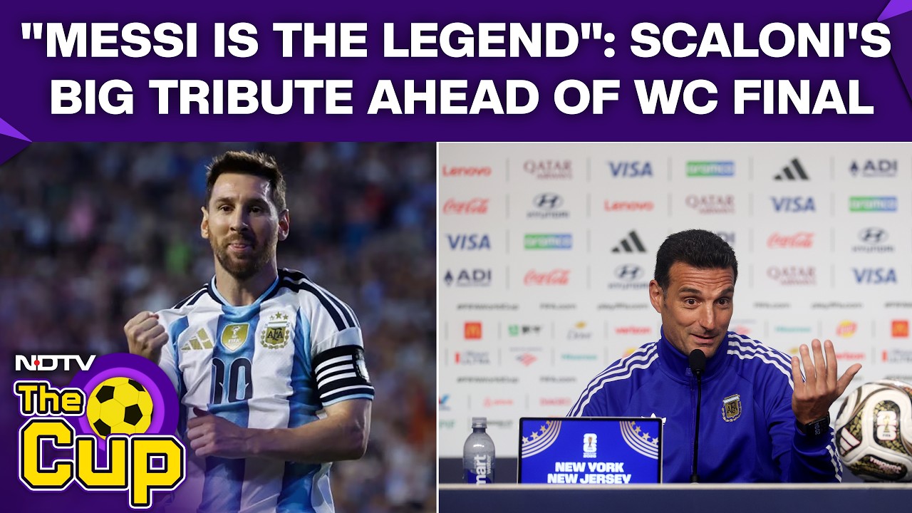 Spain Vs Argentina | 'The History, The Legend': Scaloni Hails Messi's Influence On Argentina