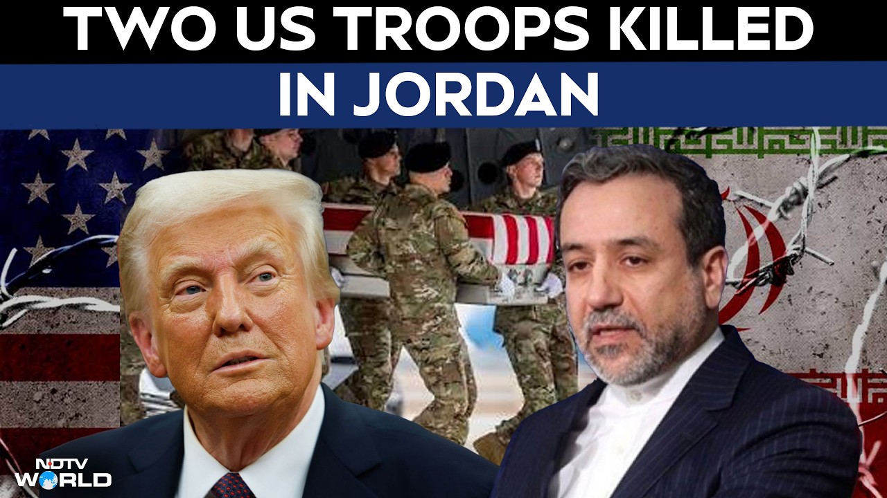 Iran News | 2 US Soldiers Killed, 1 Missing After Iranian Strikes On Jordan