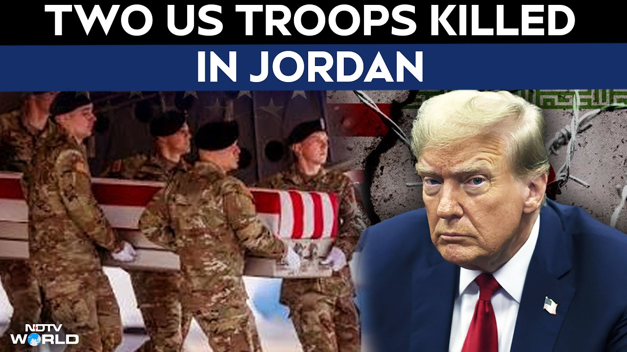 Iran News | 2 US Soldiers Killed, 1 Missing After Iranian Strikes On Jordan