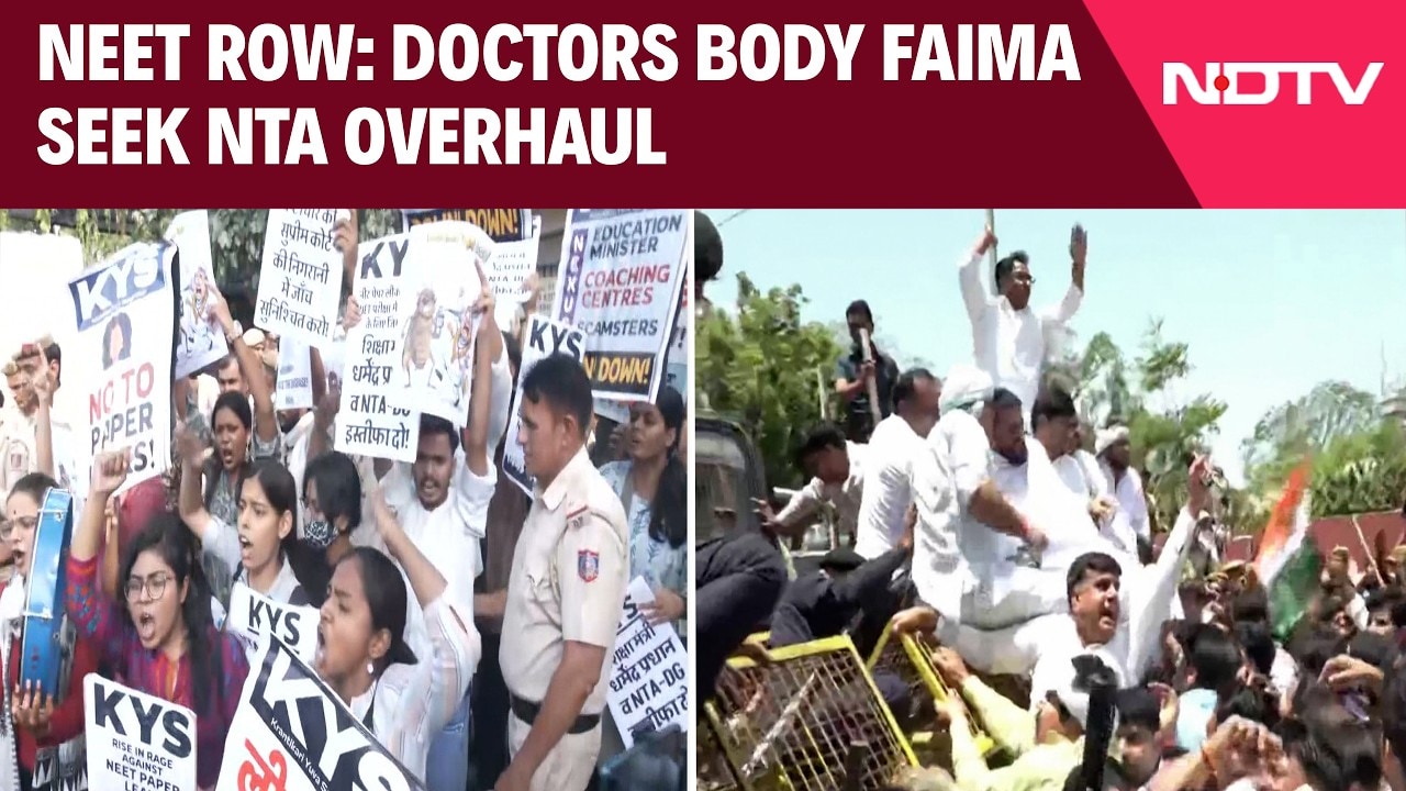 NEET Row: Doctors Body FAIMA Seek NTA Overhaul, Structural Exam Reforms