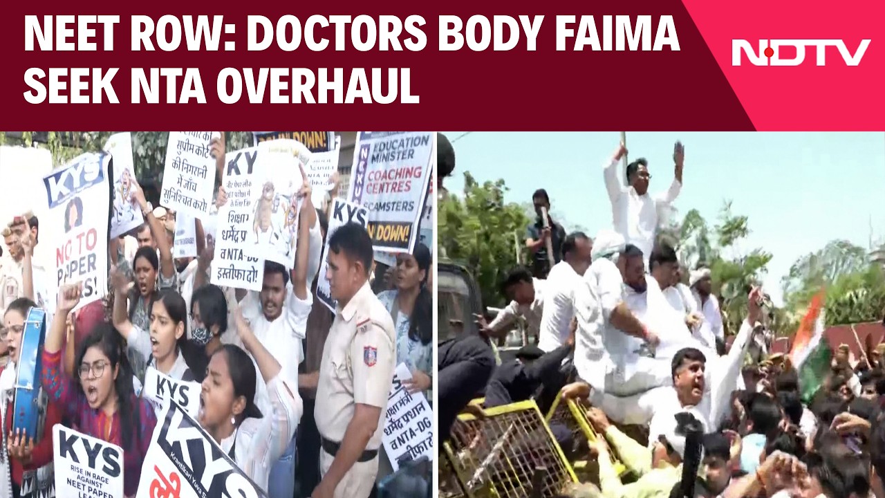 NEET Row: Doctors Body FAIMA Seek NTA Overhaul, Structural Exam Reforms