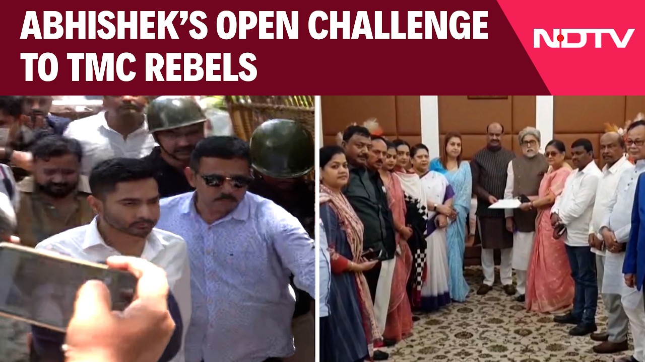 West Bengal News | Abhishek Banerjee Challenges TMC Rebels Amid Party Rift