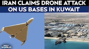 Iran Attacks Kuwait | Iran Claims Drone Strikes On Two US Bases In Kuwait