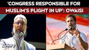 Asaduddin Owaisi Targets Congress Over Muslims Ahead Of UP Polls