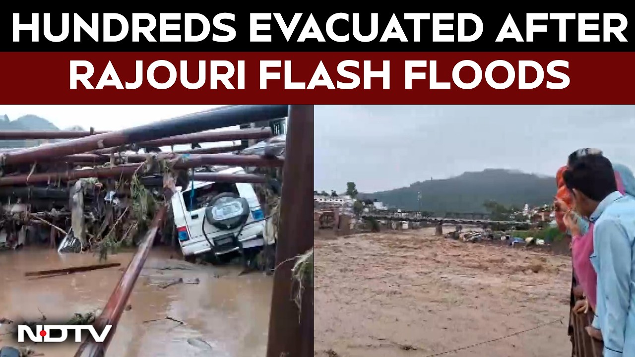 Jammu Floods | 1 Dead, Vehicles Swept Away As Flash Floods Hit J&K's Rajouri