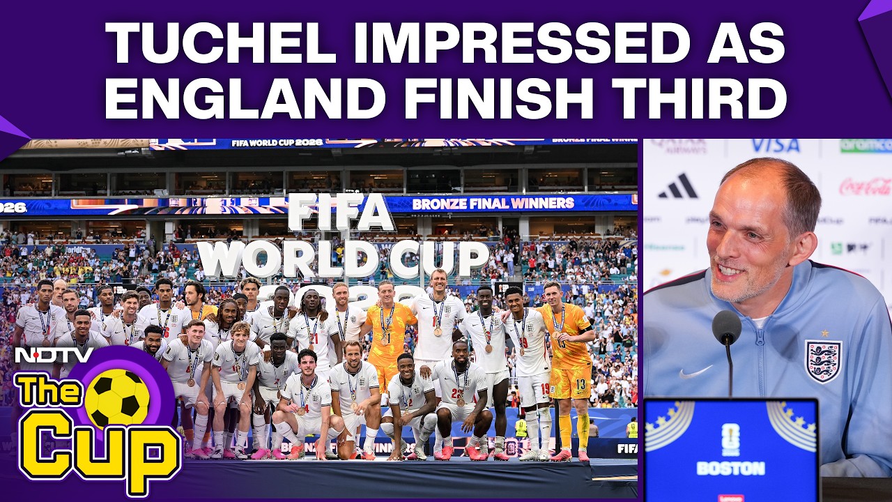 FIFA World Cup Coach Tuchel Impressed After Englands 3rd Place Finish At World Cup