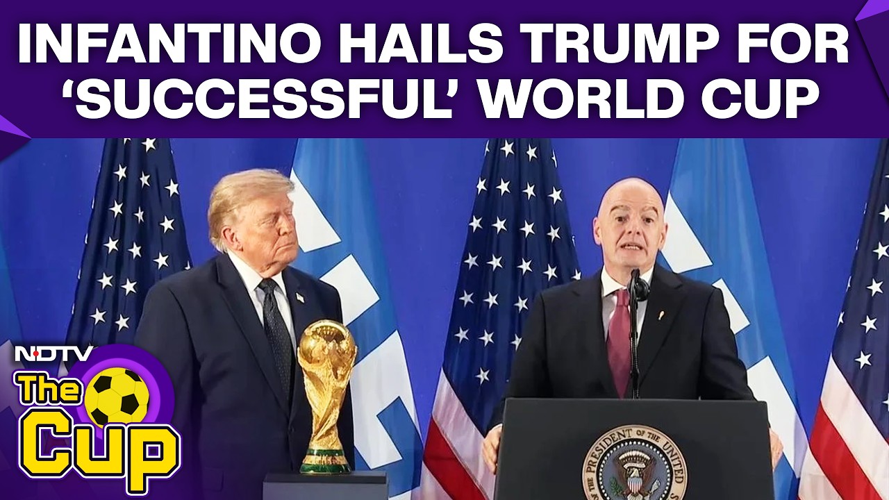 FIFA President Infantino Hails Trump After 'Successful World Cup'