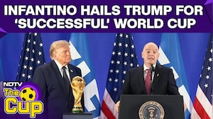 FIFA President Infantino Hails Trump After 'Successful World Cup'