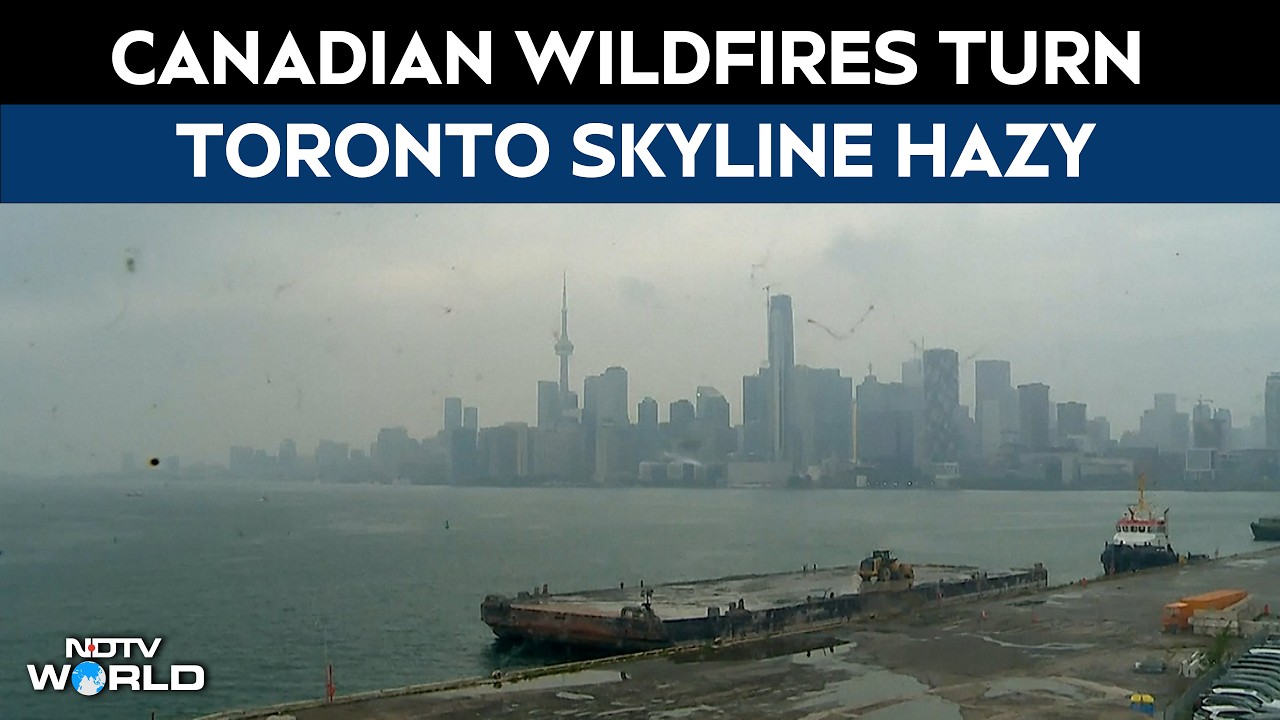 Canada News | Wildfire Smoke Engulfs Toronto Skyline As Canada Battles Blazes