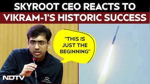 Skyroot CEO Pawan Kumar Chandana On Vikram-1's Historic Success