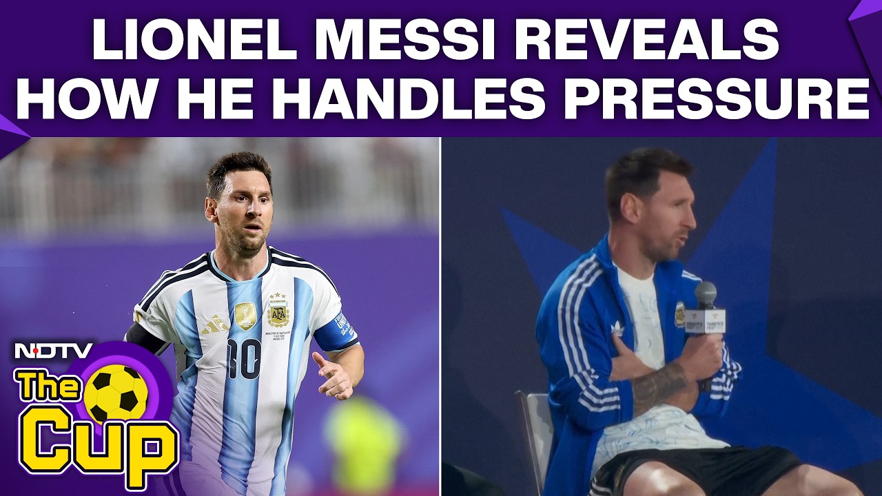 FIFA World Cup 2026 Finals | "We Don't Think About Pressure": Lionel Messi At FIFA Fan Rally