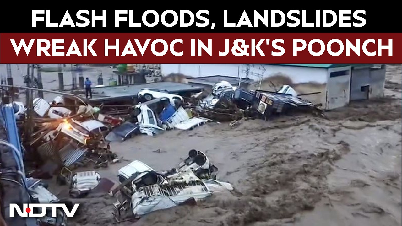 Jammu And Kashmir Floods | J&K's Poonch Hit By Flash Floods, Landslides After Overnight Rain