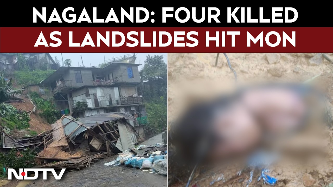 Nagaland Landslide | Nagaland: Four Killed, Five Missing As Landslides Hit Mon