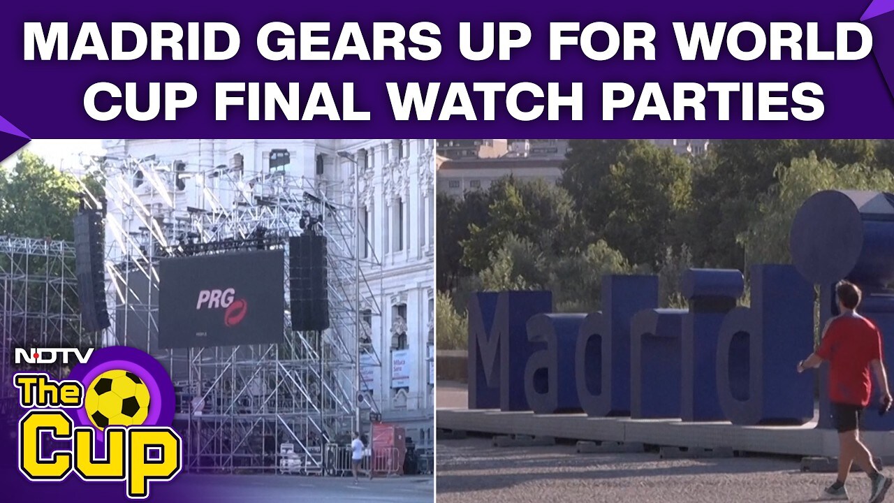 FIFA World Cup | Madrid Gears Up For FIFA World Cup, Fans Gather For Watch Parties Across Spain