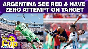 Argentina See Red And Have Zero Attempt On Target
