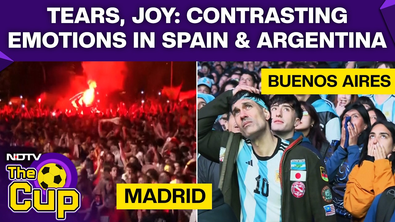 Spain Wins World Cup 2026 | Spain Lifting World Cup | Contrasting Emotions In Spain, Argentina