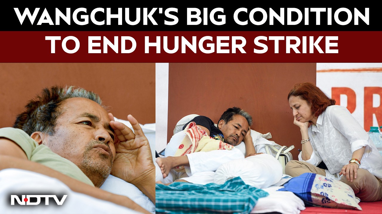 Sonam Wangchuk Sets Conditions To End Hunger Strike