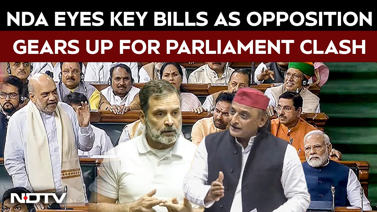 Monsoon Session Begins Amid Showdown Between NDA and Opposition