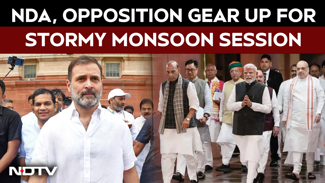Parliament Monsoon Session: NDA Pushes Bills, Opposition Plans Offensive