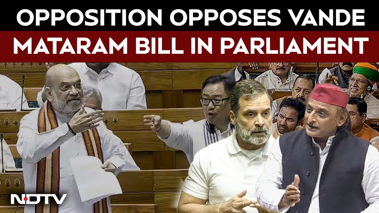 Vande Matram Bill | Opposition Objects to Bill Proposing Jail for Disrupting Vande Mataram