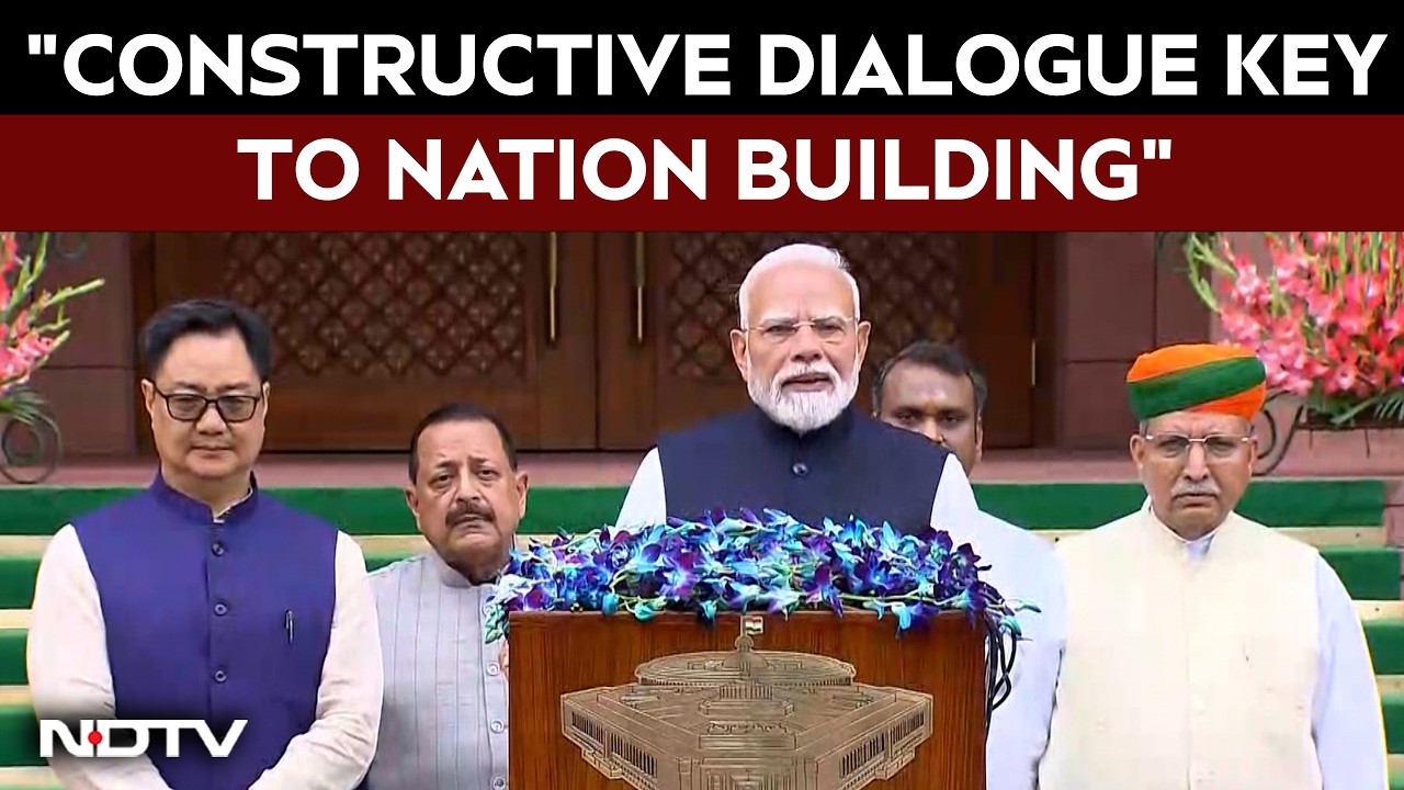 PM Modi Urges Constructive Dialogue Ahead of Parliament Session