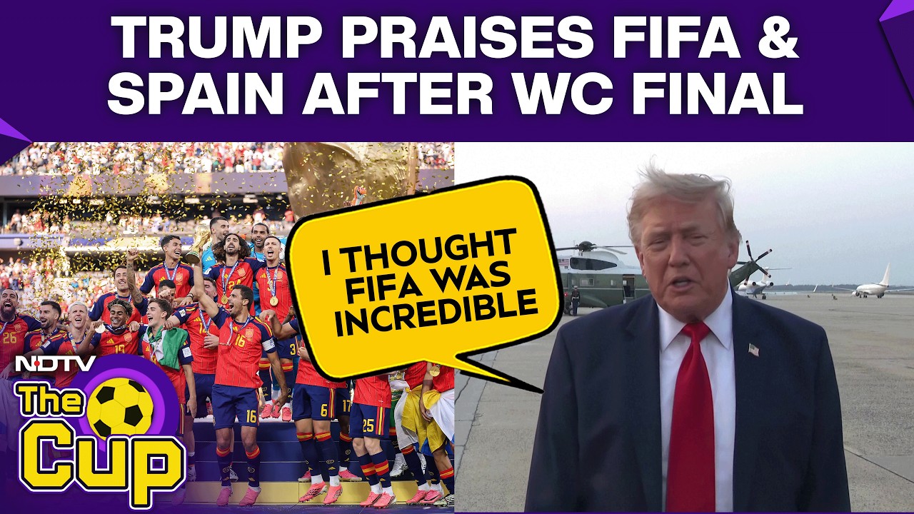 FIFA World Cup 2026 | Trump Celebrates FIFA World Cup Success, Praises Spains Victory