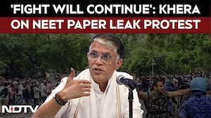 NEET Row: Pawan Khera Back  Student Protests, Says Fight Will Continue