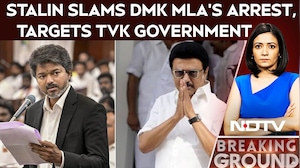 MK Stalin Condemns Arrest Of DMK MLA Over Remarks Against CM Vijay