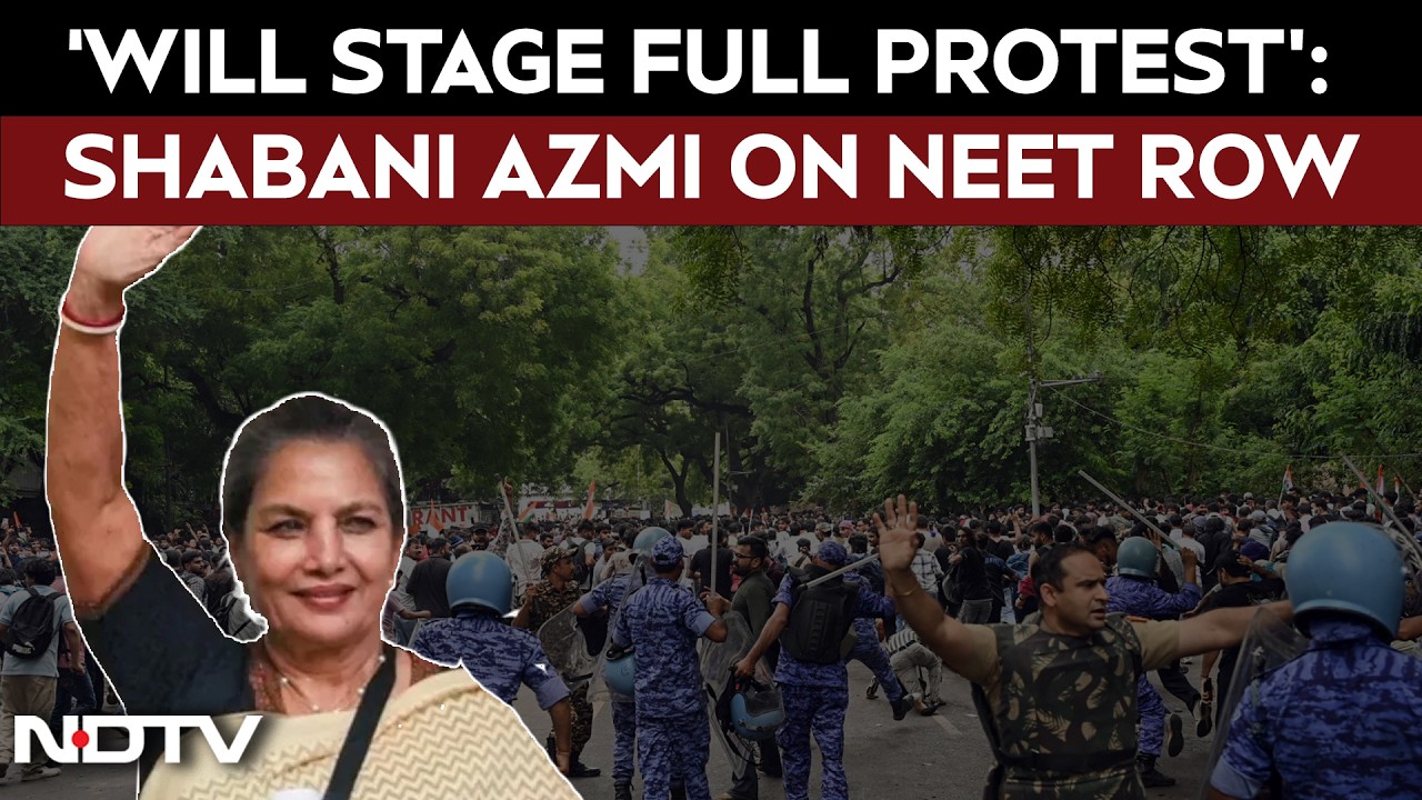 'Intend To Stage A Full Protest': Shabana Azmi Joins CJP Protest
