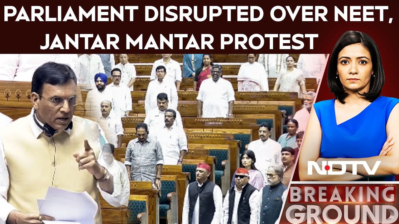 Parliament Monsoon Session | Day One Chaos: Parliament Adjourned After Opposition Uproar