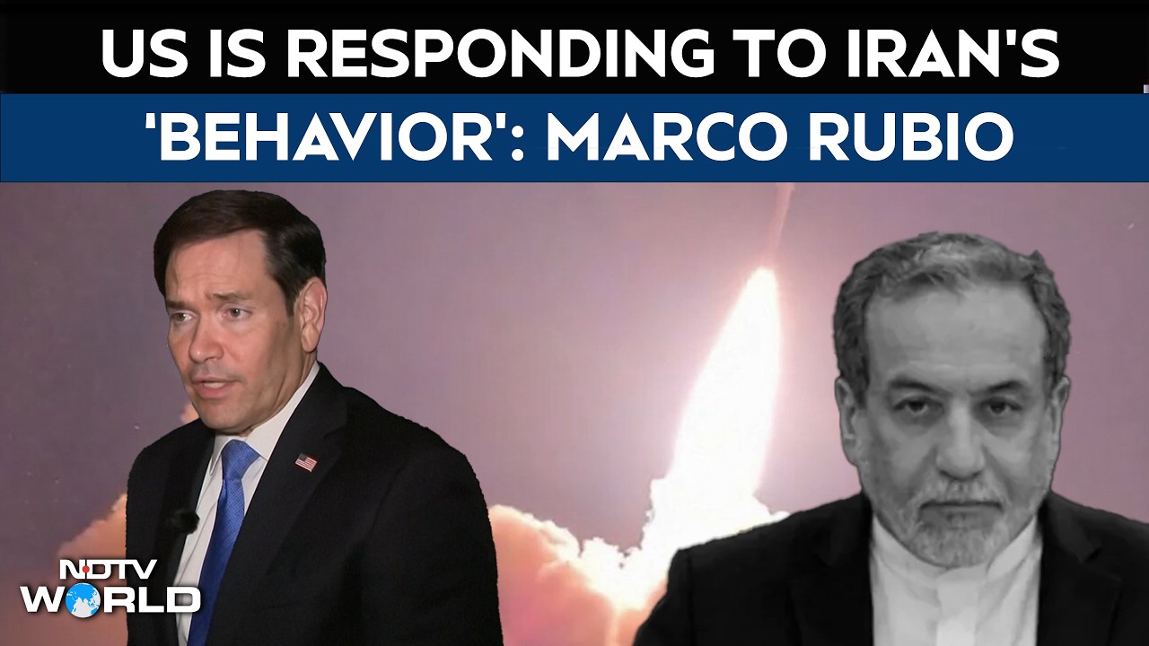 US Iran War | 'US Is Open To Diplomacy But Responding To Iran's Behavior': Marco Rubio