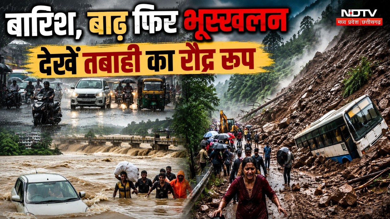 Weather Alert: Heavy Rain, Flood फिर Landslide... देखें तबाही का रौद्र रूप !