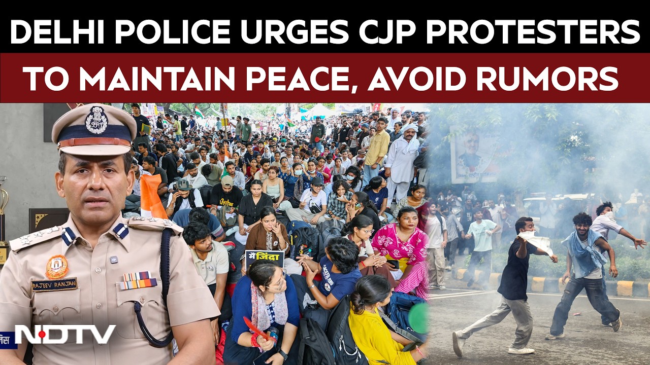 Cockroach Janta Party Protest Swells At Jantar Mantar, Delhi Police Urges To Maintain Peace