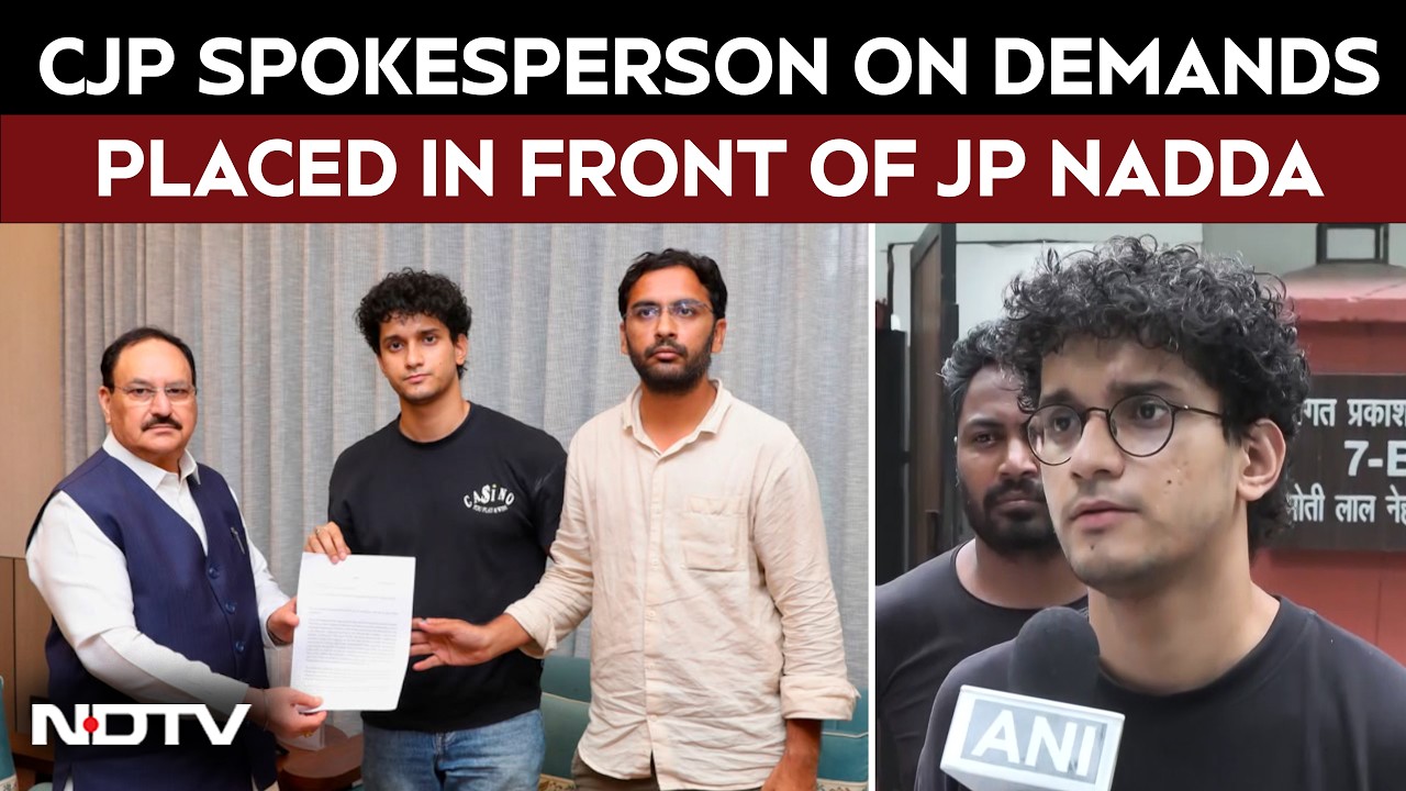 Cockroach Janta Party Spokesperson Saurav Das Explains Demands Placed In Meeting With JP Nadda