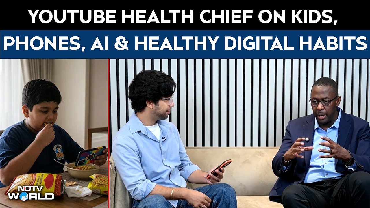 Digital Health | Should Parents Ban Phones For Kids? YouTube Health Chief Explains