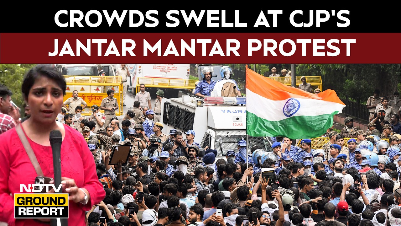 CJP Protest | Cockroach Janta Party Protest Intensifies Near Parliament In Delhi