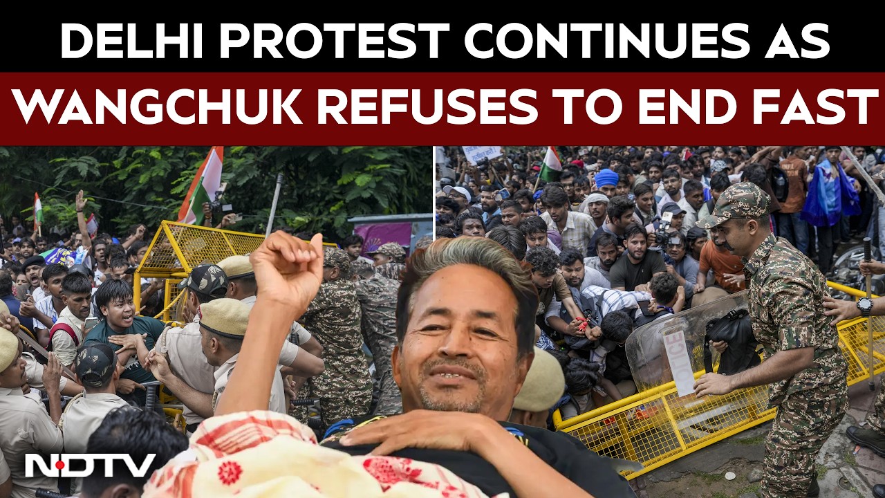 Jantar Mantar Protest | Delhi Protest Continues; Wangchuk Refuses To End Fast