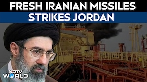 US Iran War | Fresh Iranian Missile Strikes Target Jordan