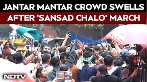 Jantar Mantar Sees Bigger Turnout A Day After 'Sansad Chalo' March