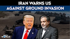 Iran Warns US Against Ground Invasion; Condemns Attack On Civilian Infrastructure