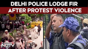 NEET Protest | Delhi Police Files FIR After Parliament March Turns Violent