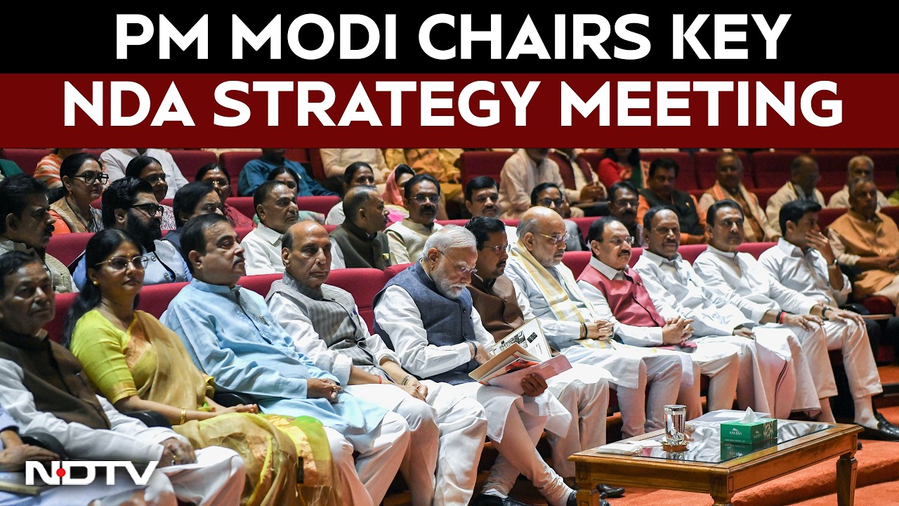 PM Modi Chairs Key NDA Strategy Meeting Before Parliament