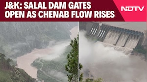 Heavy Rain In Reasi Raises Chenab's Flow, All Gates Of Salal Dam Opened