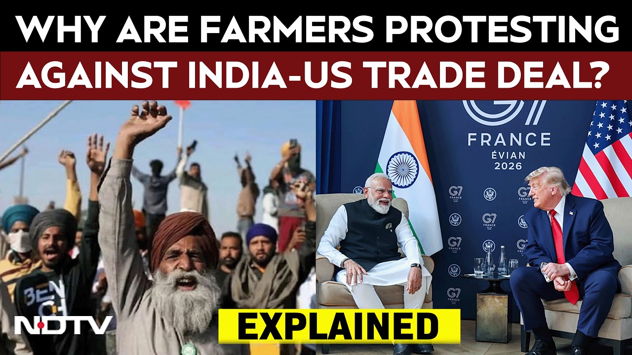 Farmers Protest News | Why Are Farmers Opposing India-US Trade Deal Before It's Signed?