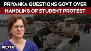 CJP Protest | 'Students Deserve To Be Heard': Priyanka Gandhi Attacks Govt Over Students Protest